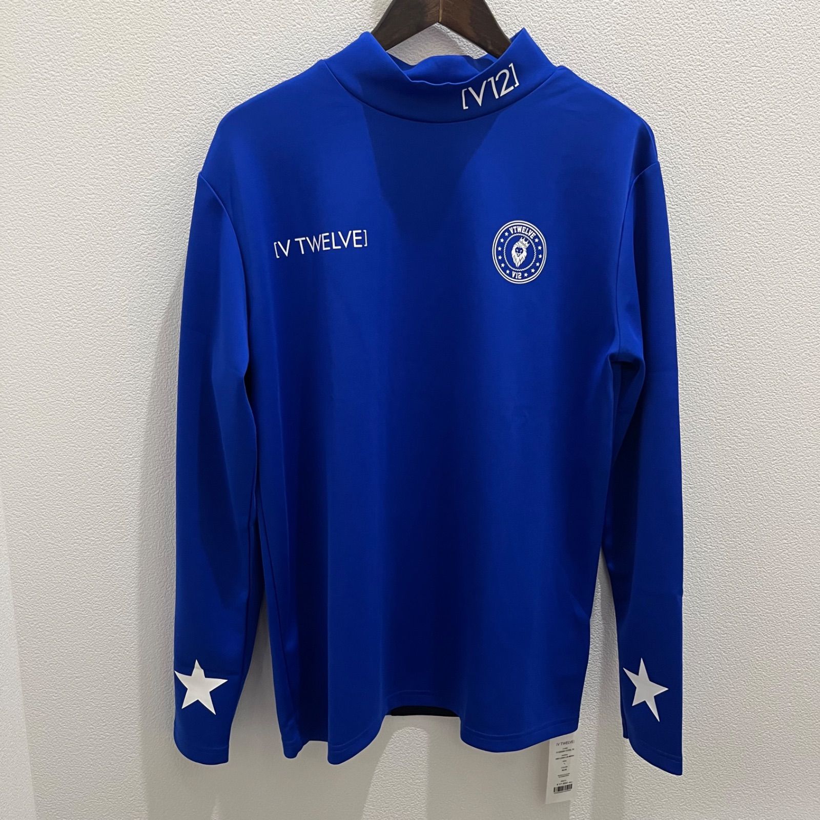 新品】 V12 V-12 ゴルフ メンズ V122220-CT08 VER LOGO L/S MOCK 長袖 モックネック 定価17600円 M L  XL XXLサイズ ゴルフウェア 大きいサイズ - メルカリ