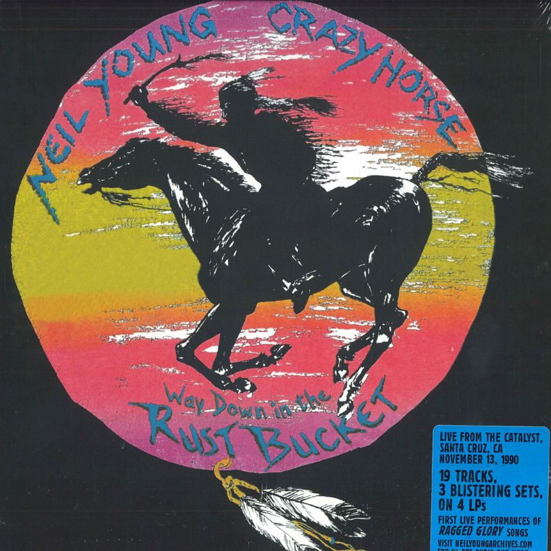 米、欧4LP Neil Young, Crazy Horse Way Down In The Rust Bucket (LP