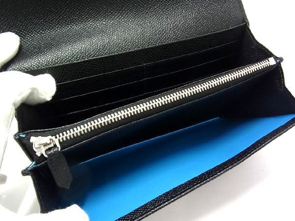 □新品□未使用□ BVLGARI ブルガリブルガリ レザー 二つ折り 長財布