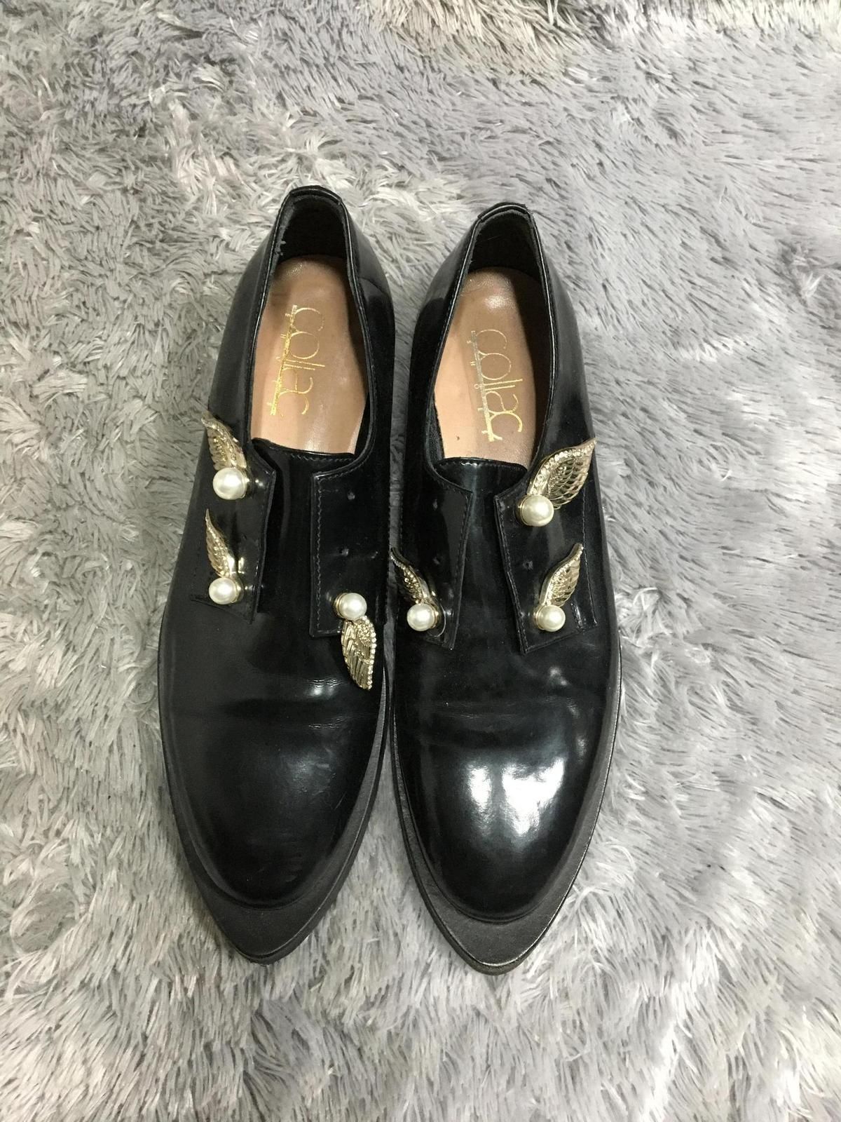 パールバックルヒールアップローファーRANDA公式サイト コリアック