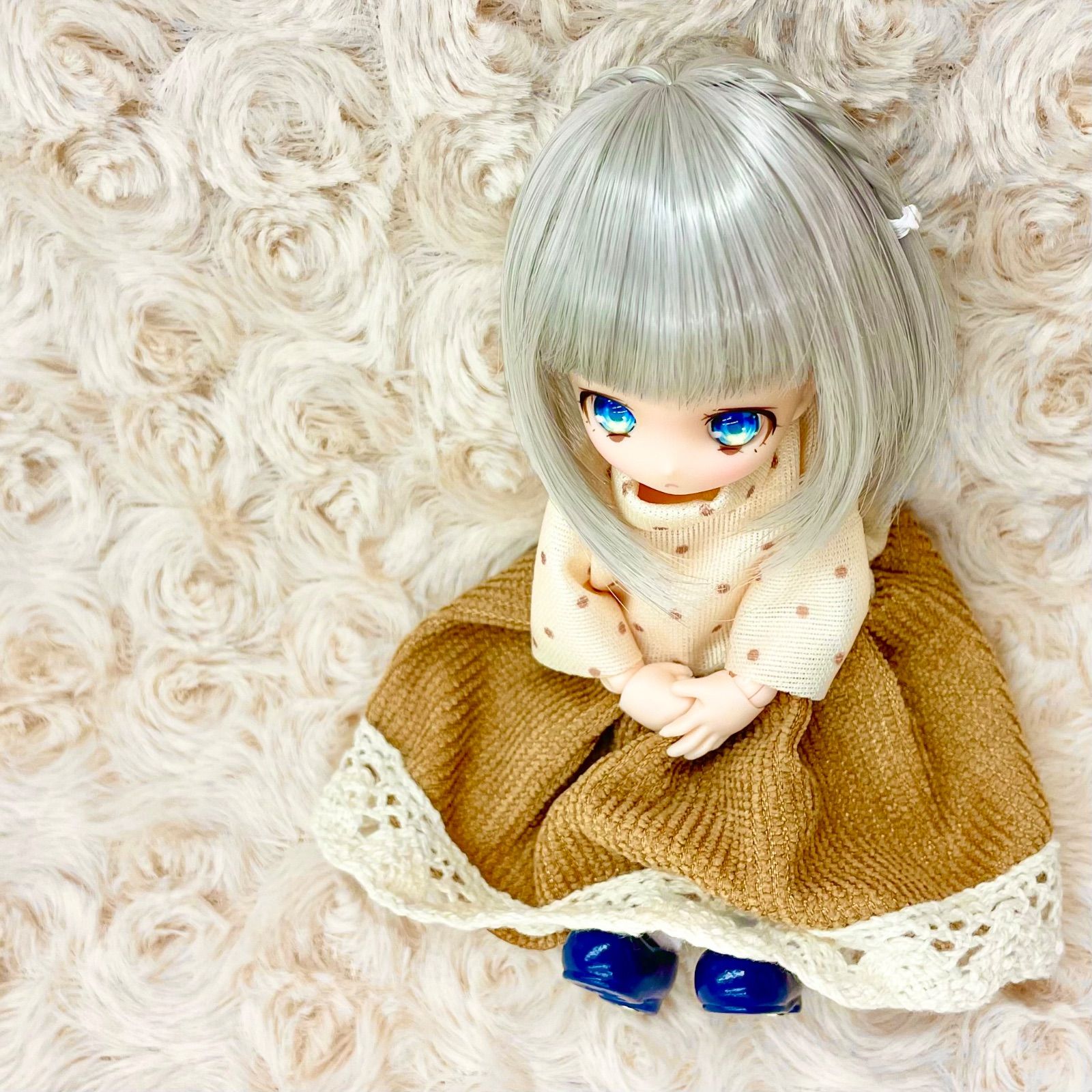 オビツ11 服 セット 帽子 ワンピース 女の子 ob11 靴 ピコニーモ