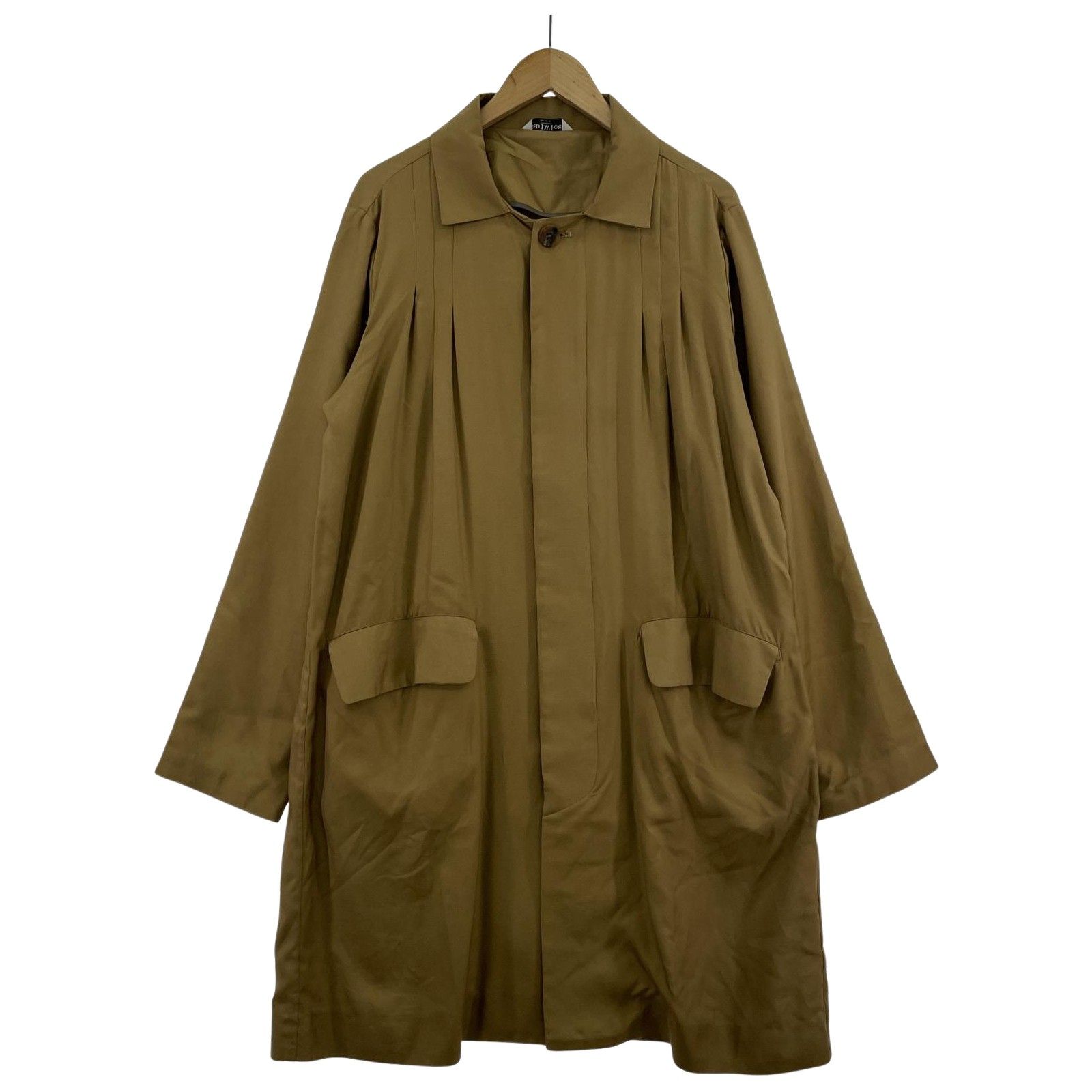 BED J.W. FORD ベッドフォード シルクステンカラーコート size1