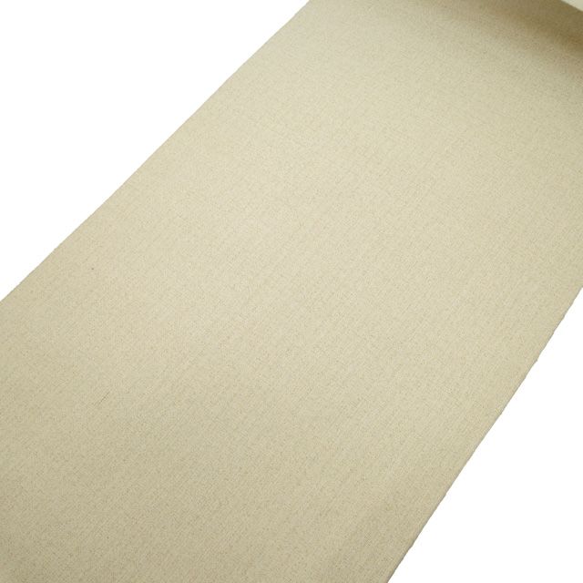 新古品】すごい値！袋帯 京都 西陣 やちぜんまい 正絹 ライトベージュ