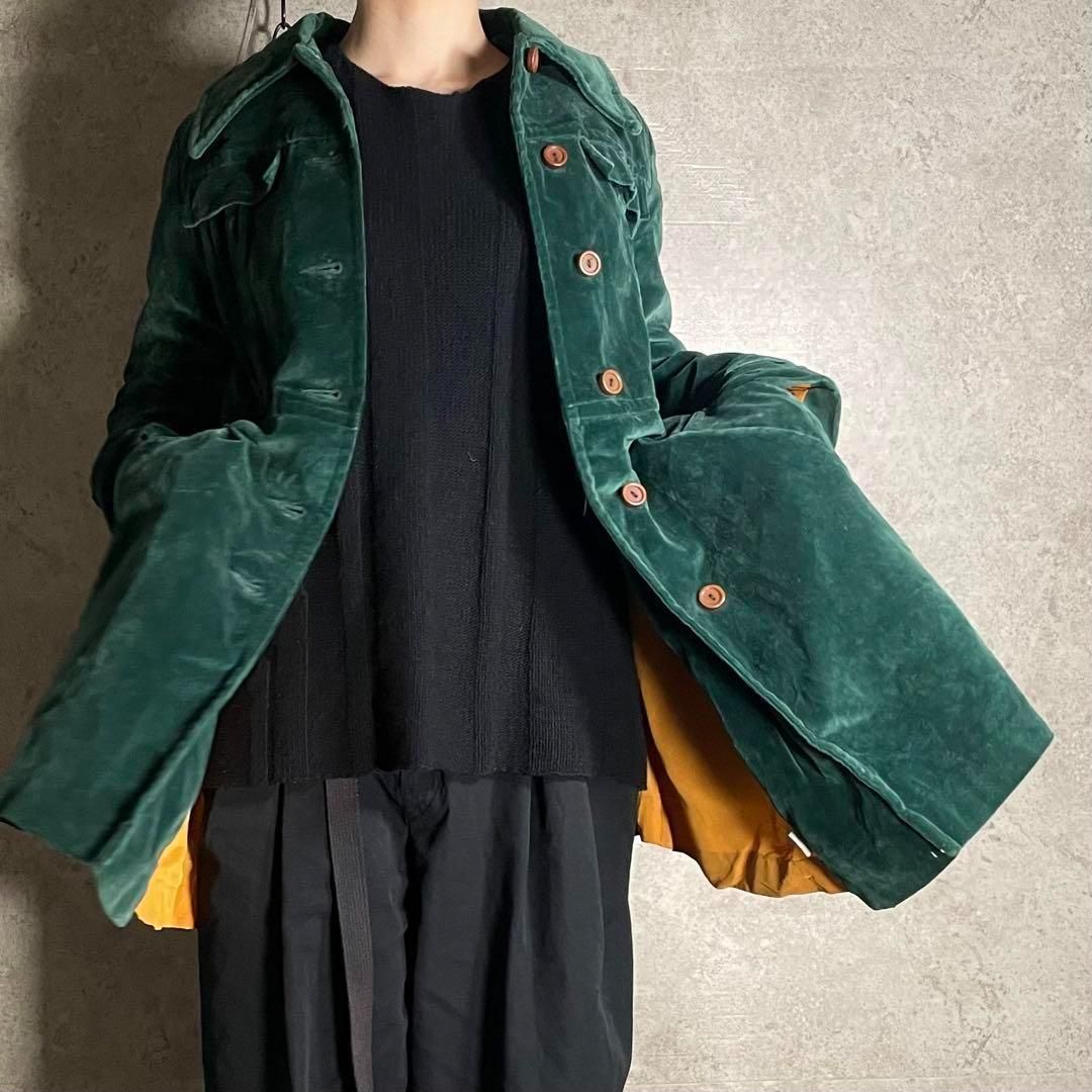 60s USA ヴィンテージ 77originals 2ndCoat ベルベットコート ベロア