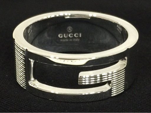 グッチのリング GUCCI グッチ 指輪 リング 032660-09840 サイズJP6号 比較対照