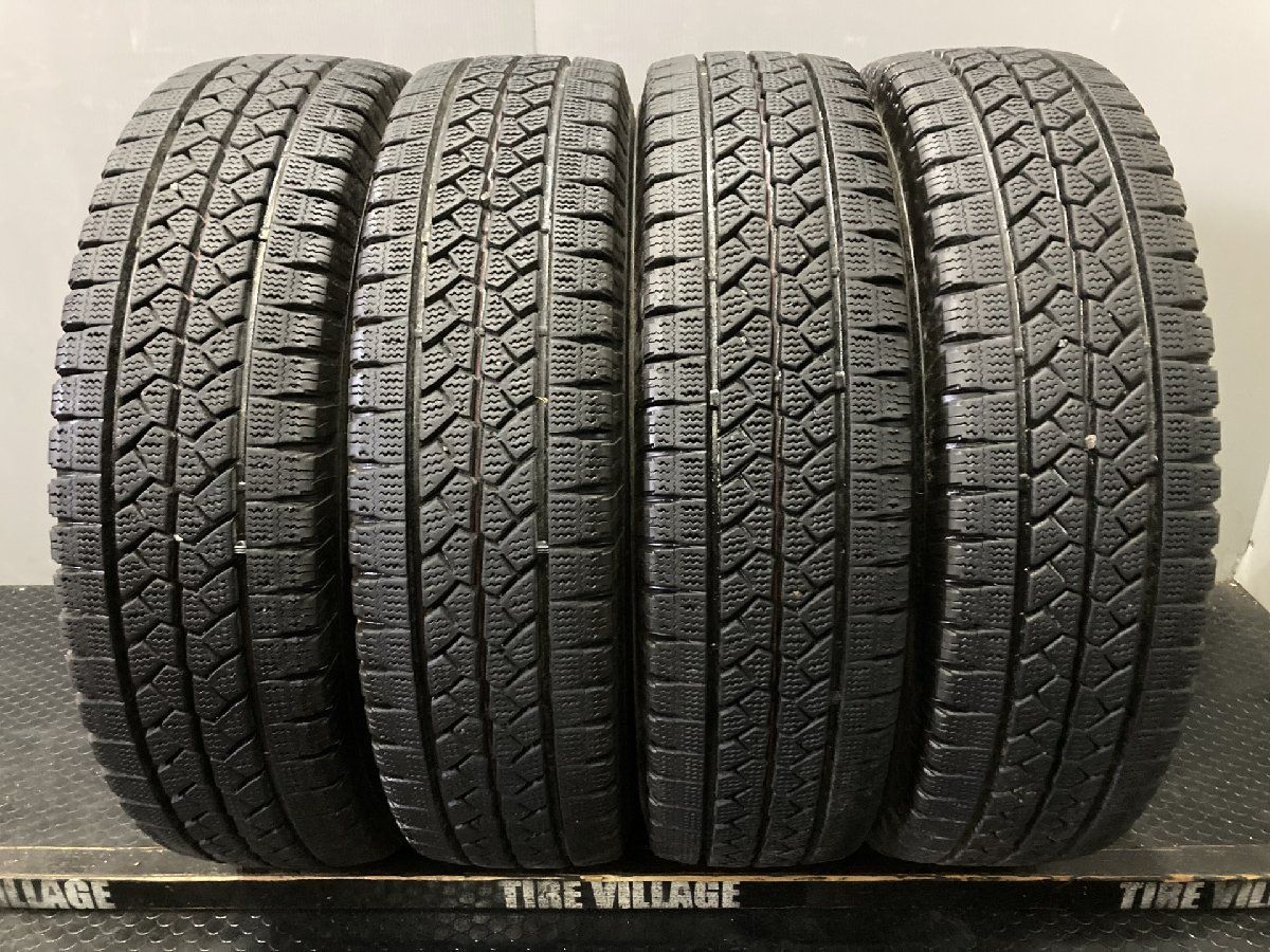 BS BRIDGESTONE BLIZZAK VL1 195/80R15 107/105L LT 15インチ スタッドレス 4本 19年製 バリ溝 ハイエース キャラバン等　(KTO030)