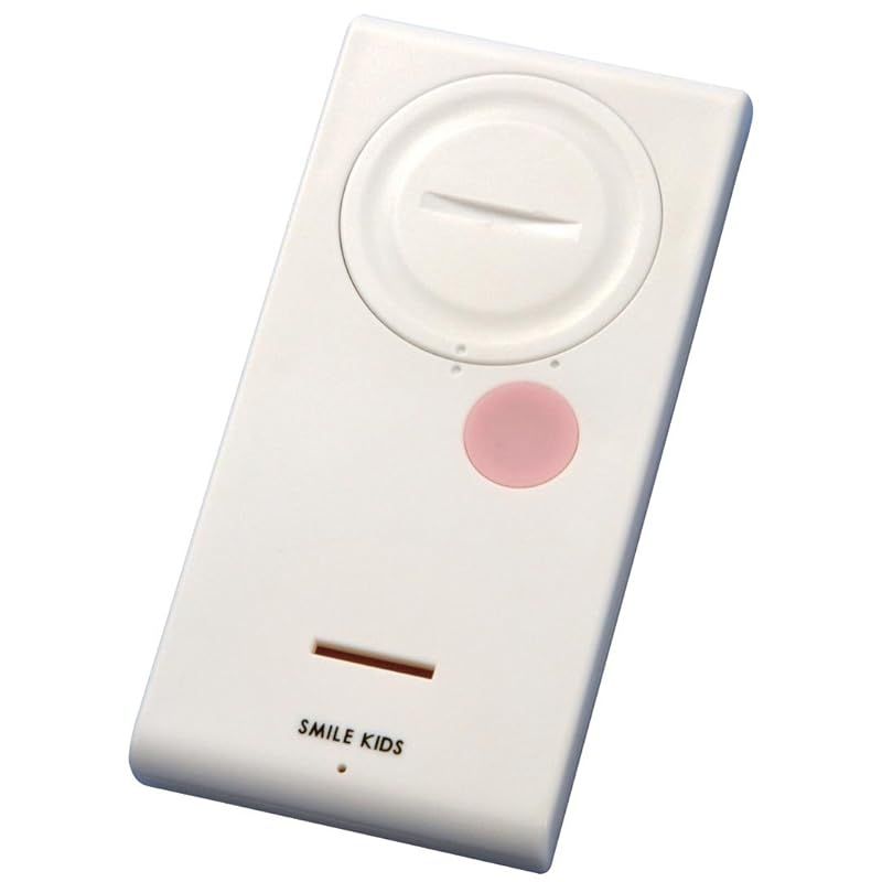 スマイルキッズ 防犯ブザー 風呂場用 薄型振動アラーム ABA-203 1