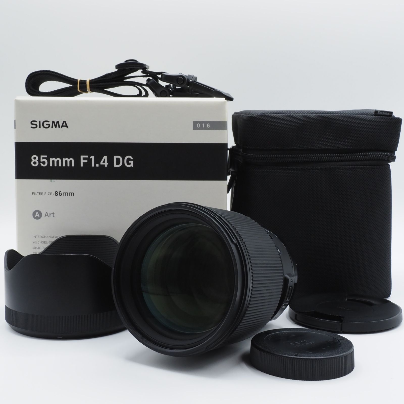 ☆美品☆ SIGMA シグマ 大口径中望遠レンズ Art 85mm F1.4 DG HSM