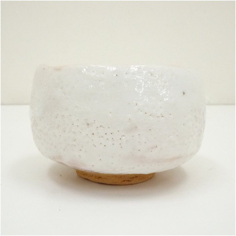 志野焼】美濃焼 林亮次 紅志野 抹茶碗 Amazon.co.jp: R85 茶碗 『