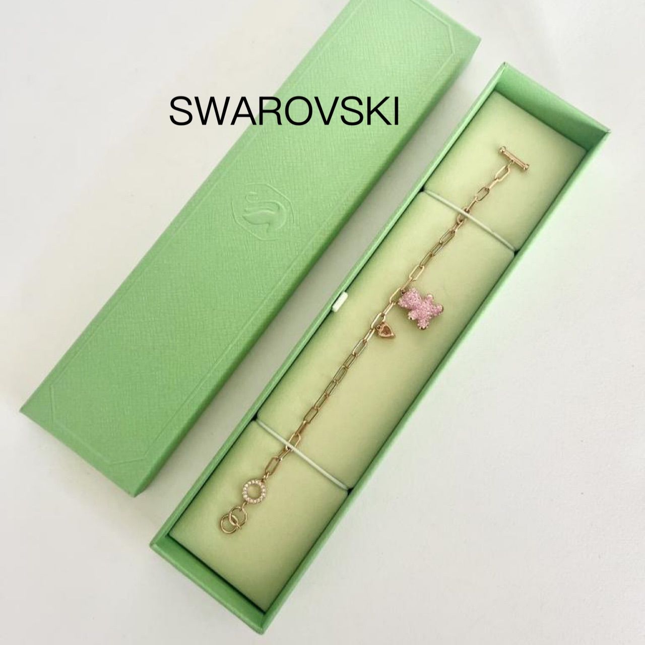 ☆SWAROVSKI スワロフスキー Teddy ブレスレット 定価27,600円 