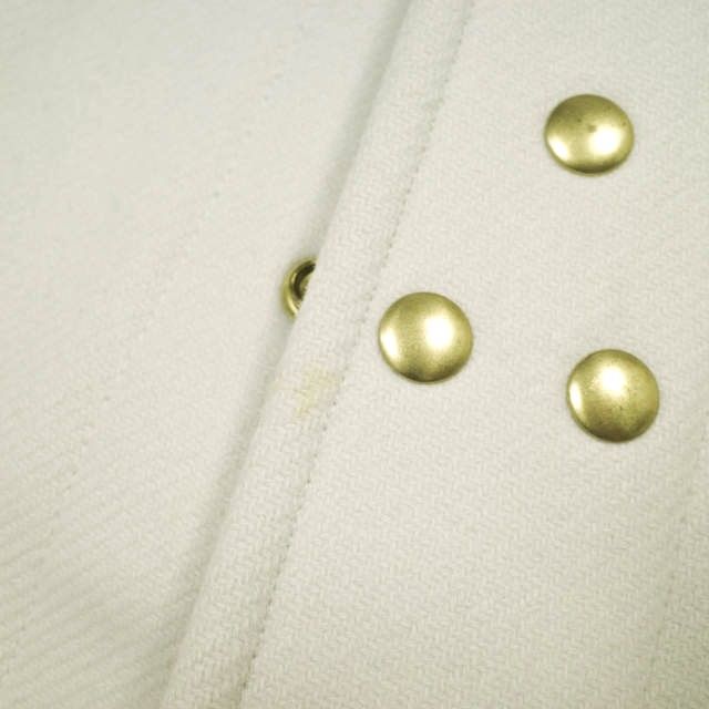 SCYE BASICS サイベーシックス ウールメルトン ダッフルコート 5218-73543 36 IVORY アウター g23320 SIROKUMA-CORPORATION_COM