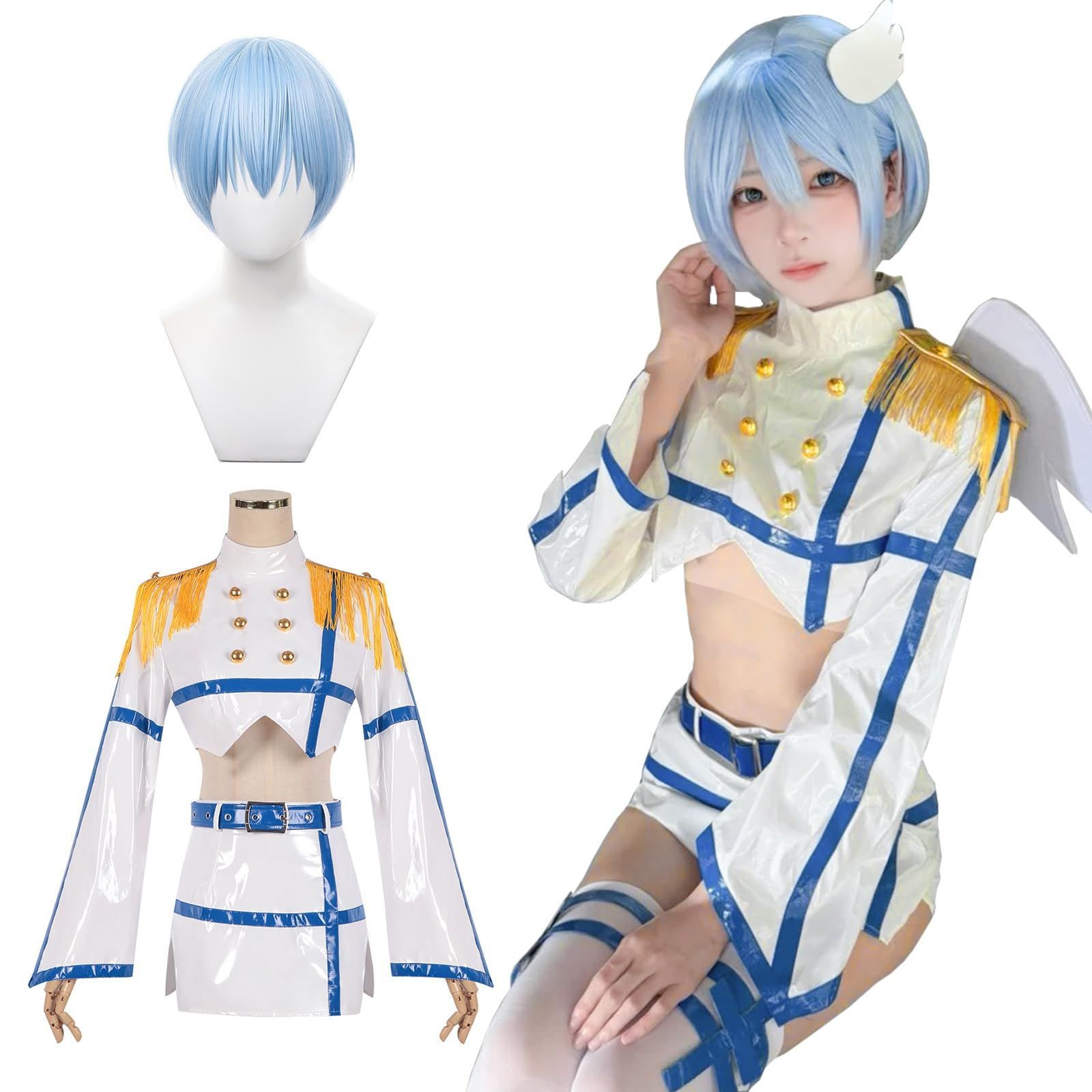 新品 [神併良品] 2.5次元の誘惑 コスプレ ウィッグ付き 橘美花莉