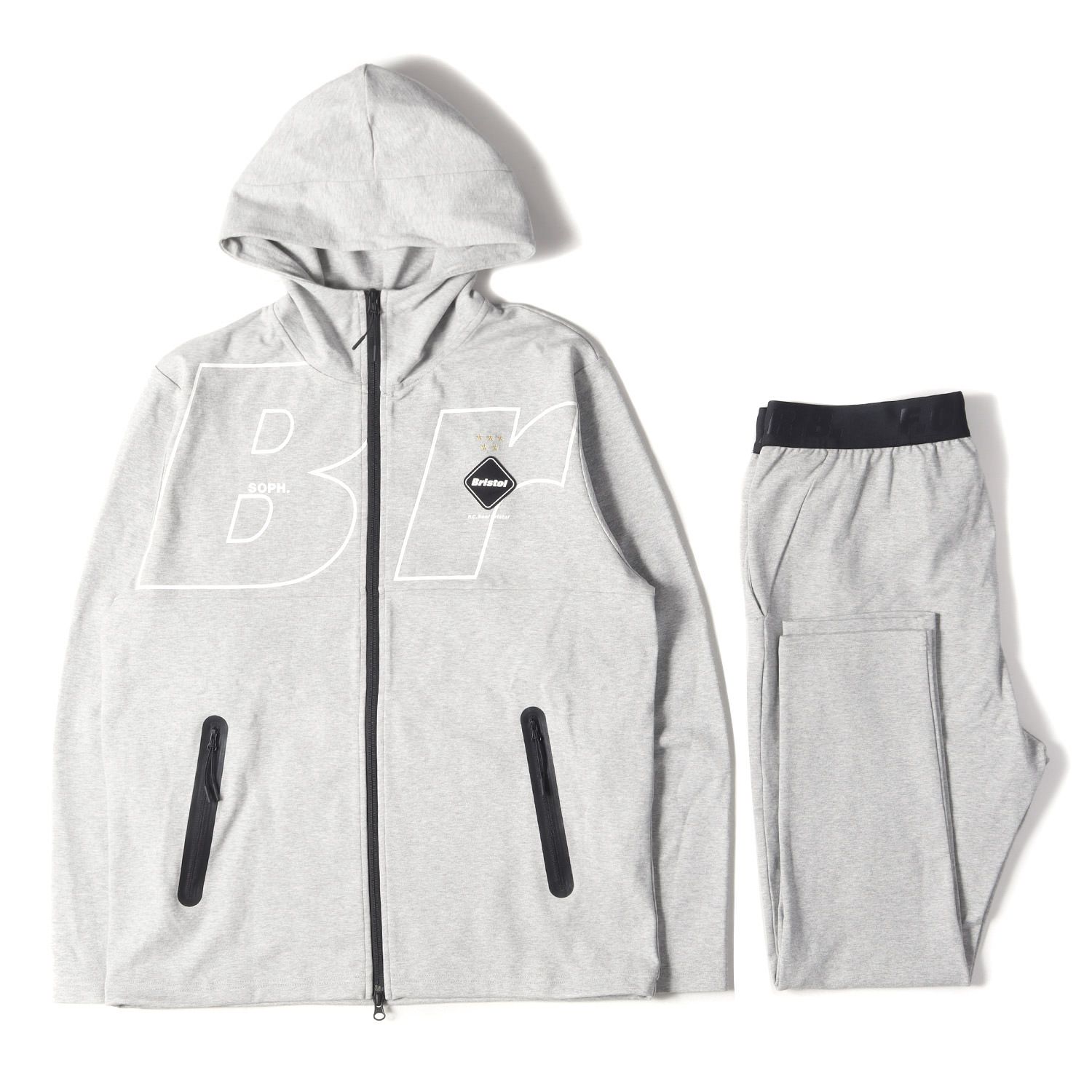 F.C.R.B. RELAX FIT ZIP UP HOODIE(FCRB-200057)/SOPHNET. F.C.Real