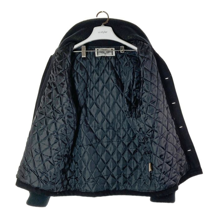 ☆FUCT ファクト SSDD 両面刺繍 袖レザースタジャン ファラオ