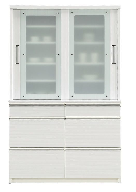 一部地域除く ダイニングボード キッチン収納 食器棚 カップボード 国産品