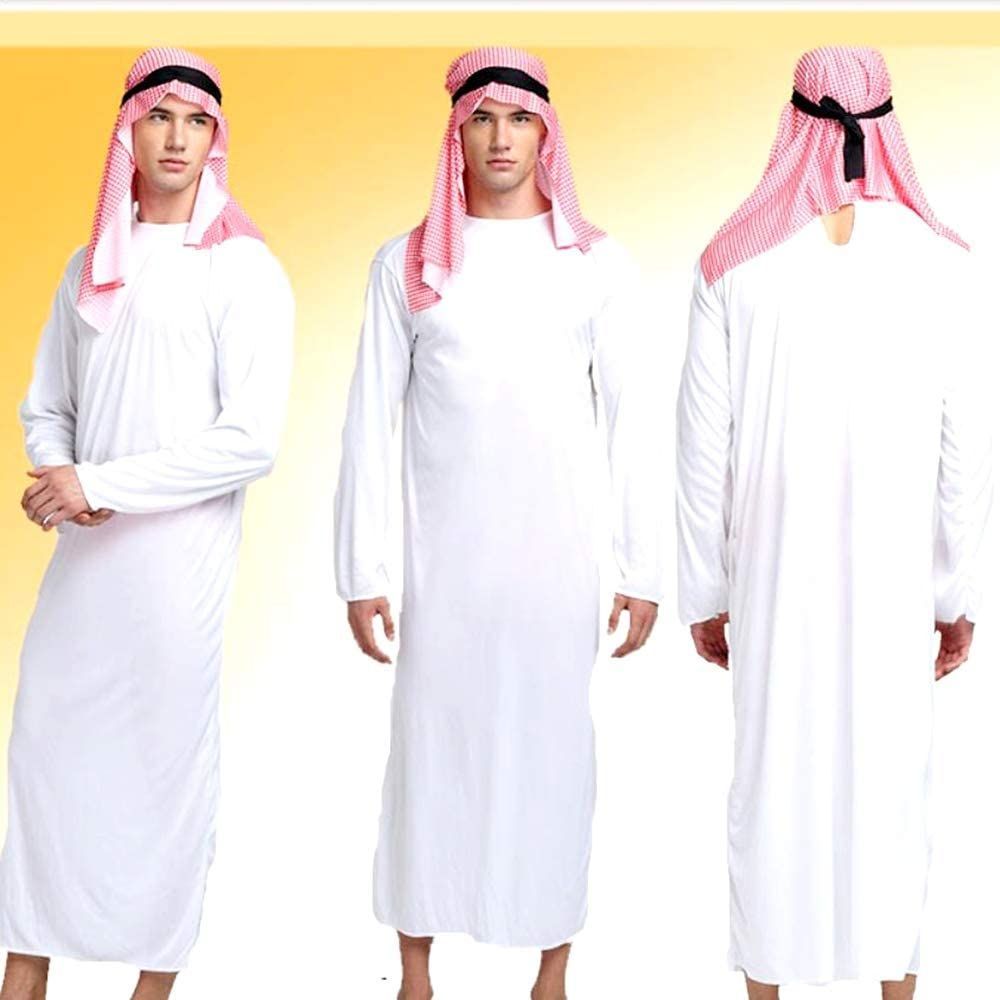 SCGEHA] アラブ 王子 カンドゥーラ 石油王 大富豪 中東 コスプレ 衣