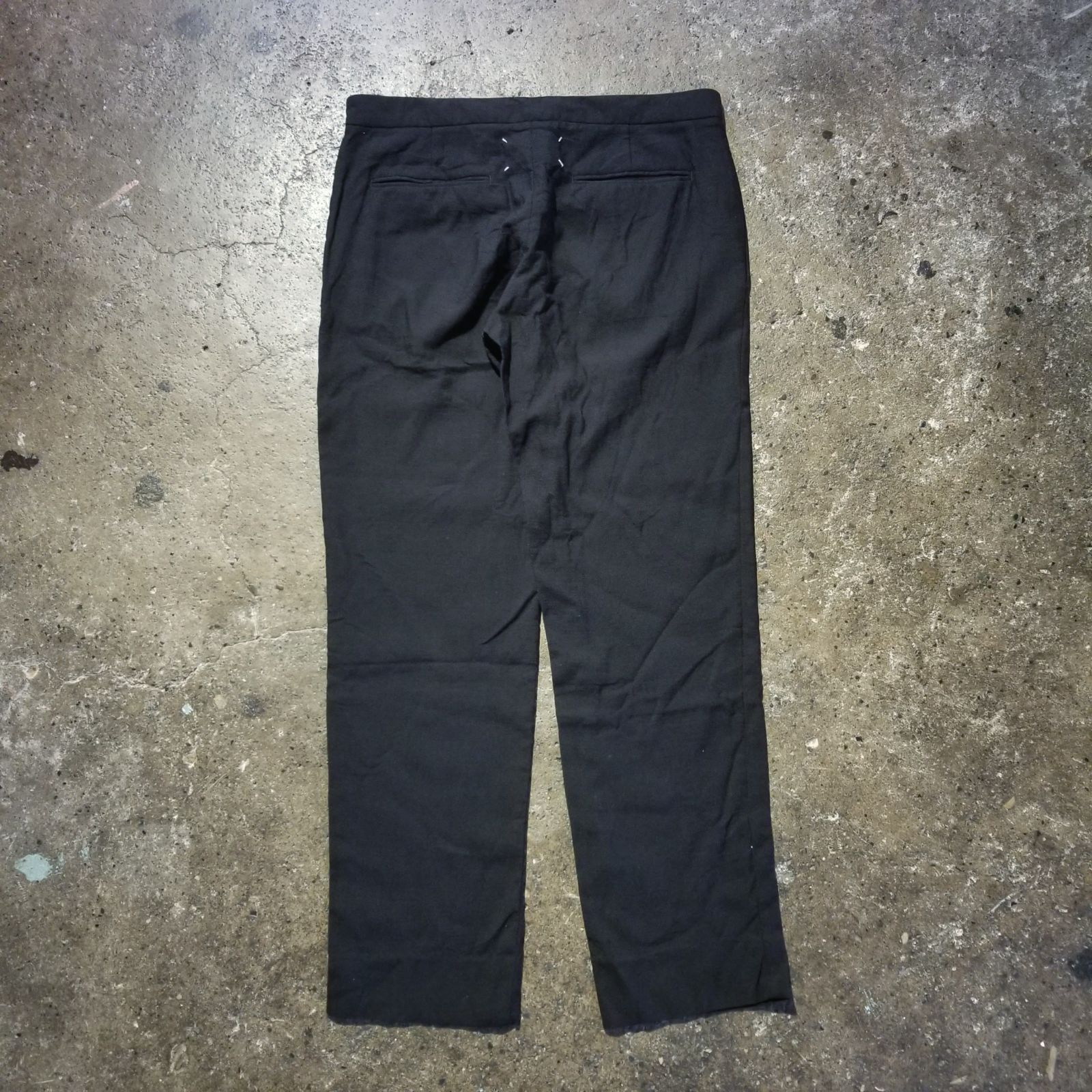 Maison Margiela 16ss ドローストリングパンツ ブラック 48 メゾン  