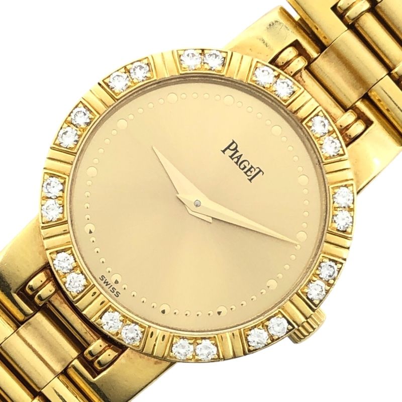 PIAGET ピアジェ ダンサー 腕時計 18金 K18イエローゴールド