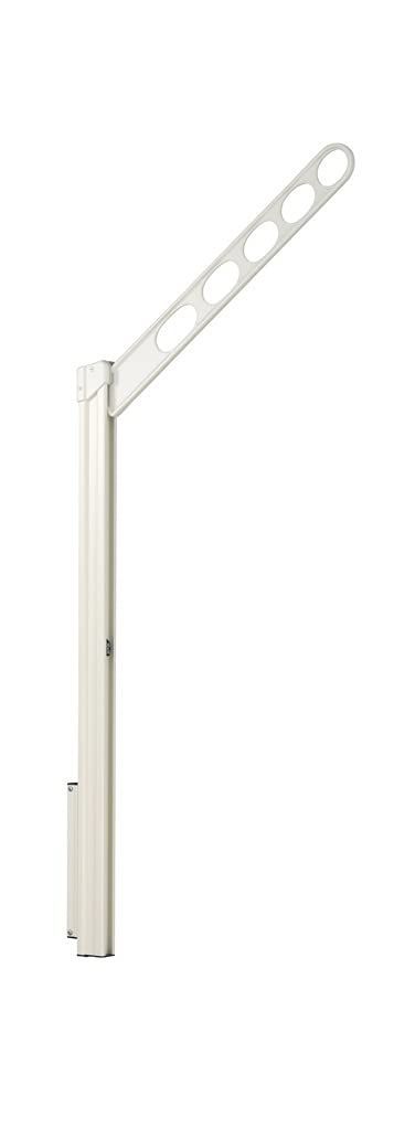 在庫 ホスクリーン 腰壁用物干し GPL-55-W ホワイト 川口技研 2本1組