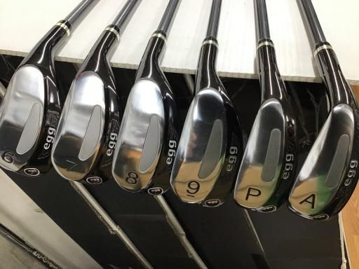 プロギア egg 2011 8 S アイアンセット IR eggオリジナルカーボン フレックスSR メンズ 男性用 右利き 右用 Cランク ゴルフクラブ