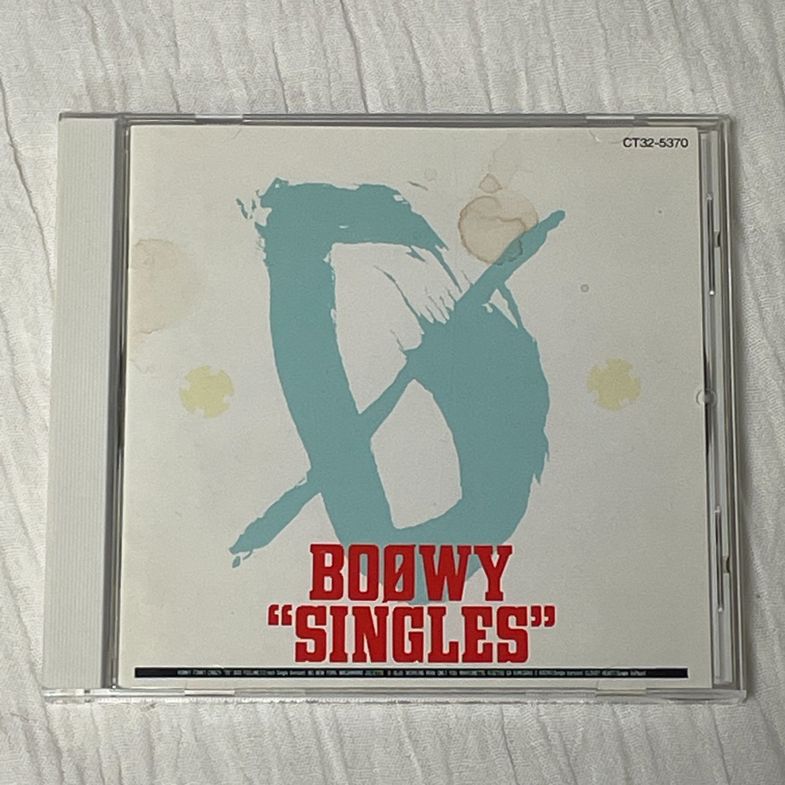 BOOWY｜SINGLES（シングルズ）｜中古CD｜ベスト アルバム｜ボウイ、氷室京介、布袋寅泰 - メルカリ