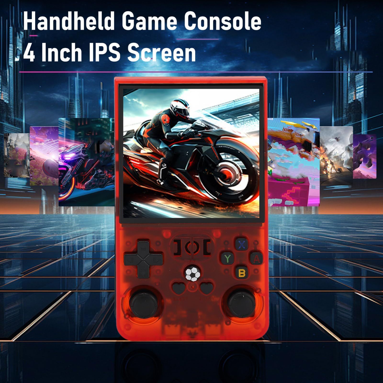 【在庫処分】4.0インチ (128G) R36 MAX 5色展開！ レトロハンド 在庫処分】R36MAX (128GB)レトロゲームコンソール ハンドヘルド