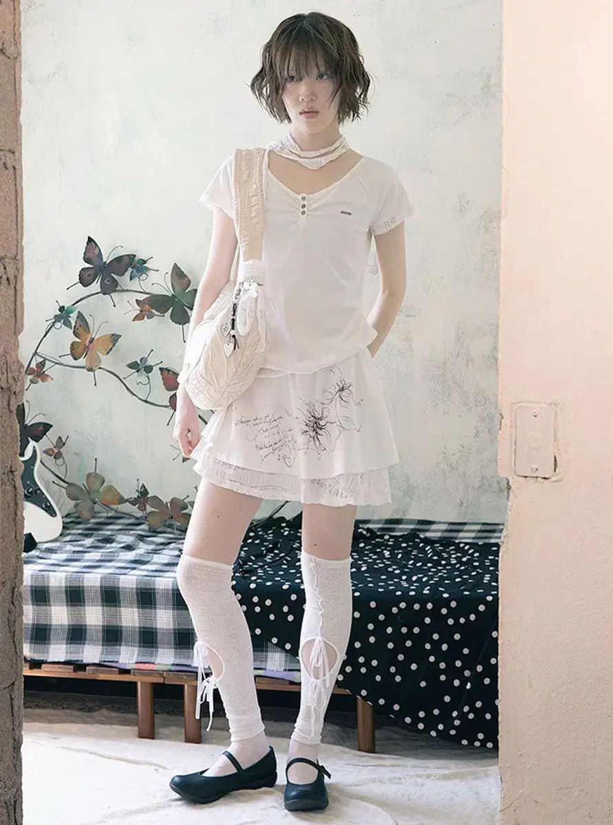 現役 HUG YOUR SKIN ハグユアースキン フェアリー フェアリー ヘンリーネック ヘンリーネック ONE PIECE ONE PIECE ドレス