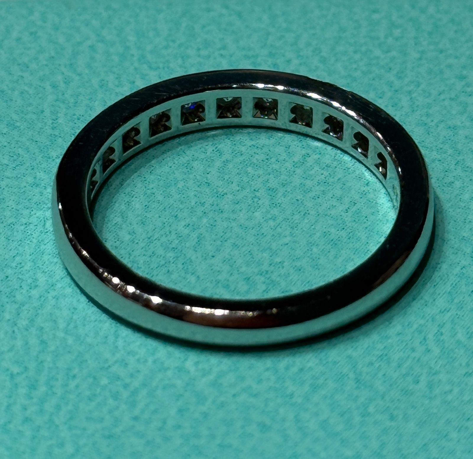 Tiffany-Co.ティファニーPt950ダイヤモンドリング