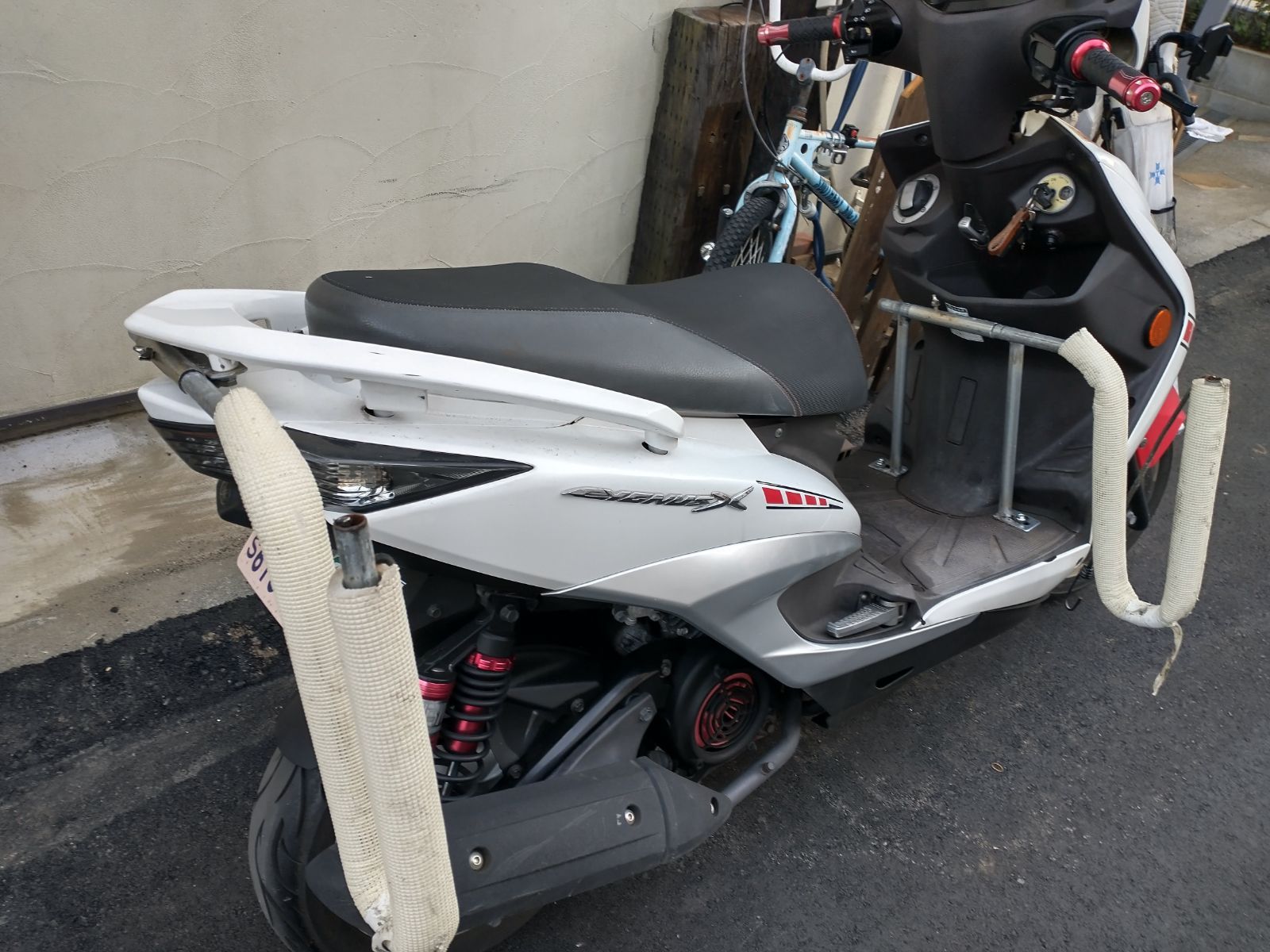 レッツアドレスシグナスFRセット原付二種原付スクーター用サーフボードキャリア アドレスレッツシグナス対応 原付二種 原付スクーター用の