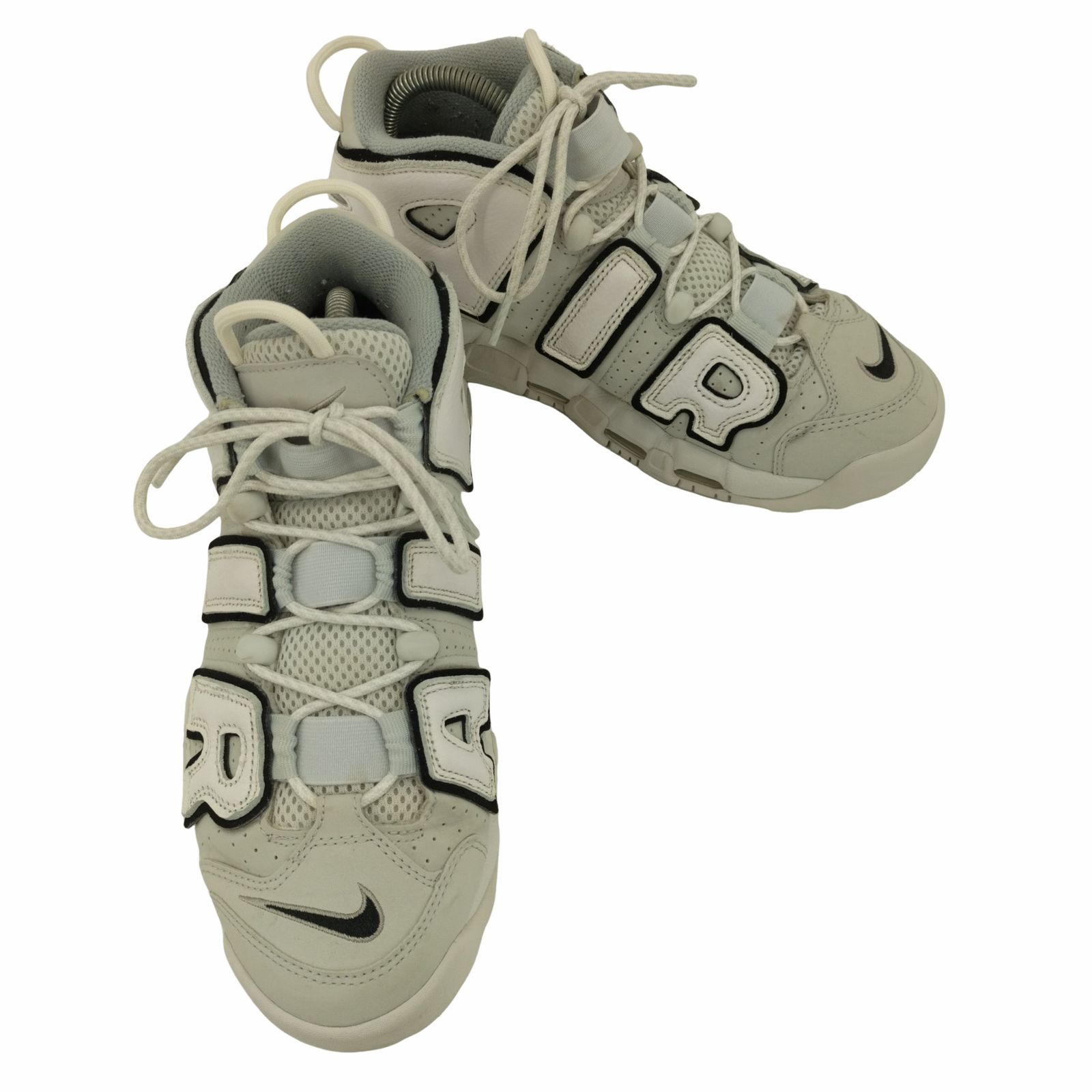 ナイキ NIKE 2023SS NIKE AIR MORE UPTEMPO '96 PHOTON DUST/METALLIC SILVER-WHITE-BLACK メンズ JPN：26 