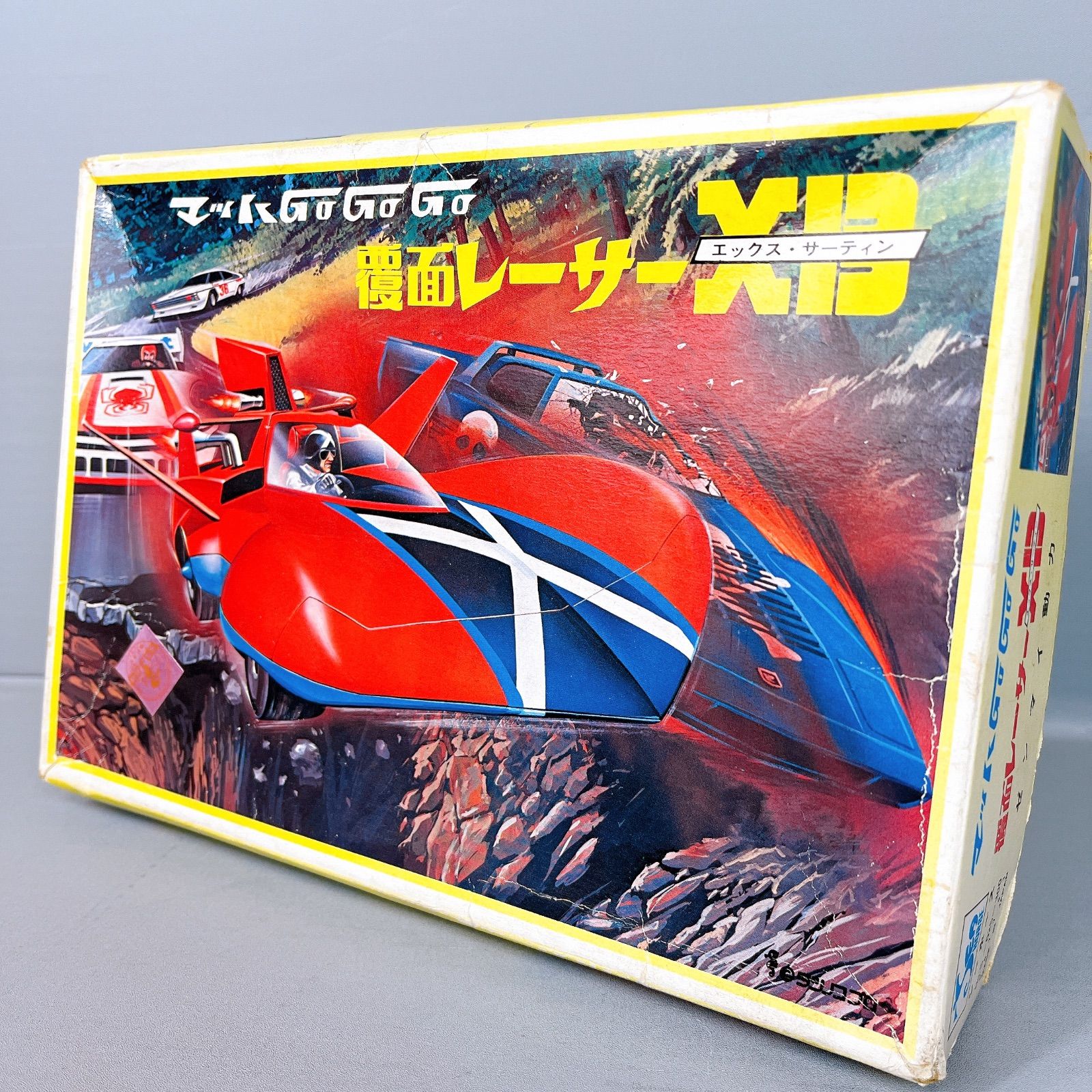 マッハ GO GO GO 覆面レーサーX13 プラモデル シーホース製 SEA HORSE マッハGOGOGO 覆面レーサーX13 プラモデル 当時物