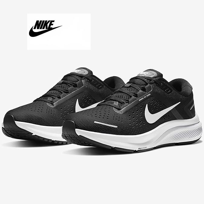 ナイキ NIKE エア ズーム ストラクチャー 23 W Air Zoom Structure 23 ブラック/アンスラサイト/ホワイト  CZ6721-001 24cm 24.5cm - メルカリ