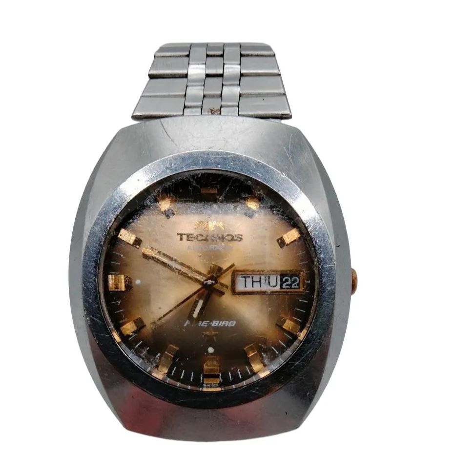 正規品TECHNOS FIRE BIRD 自動巻 メンズ 腕時計 - メルカリ