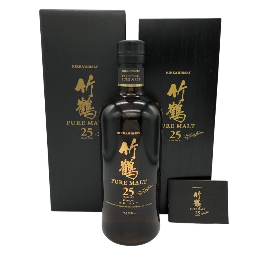 東京都限定◇ニッカ 竹鶴 25年 ピュアモルト 700ml 43%【H2