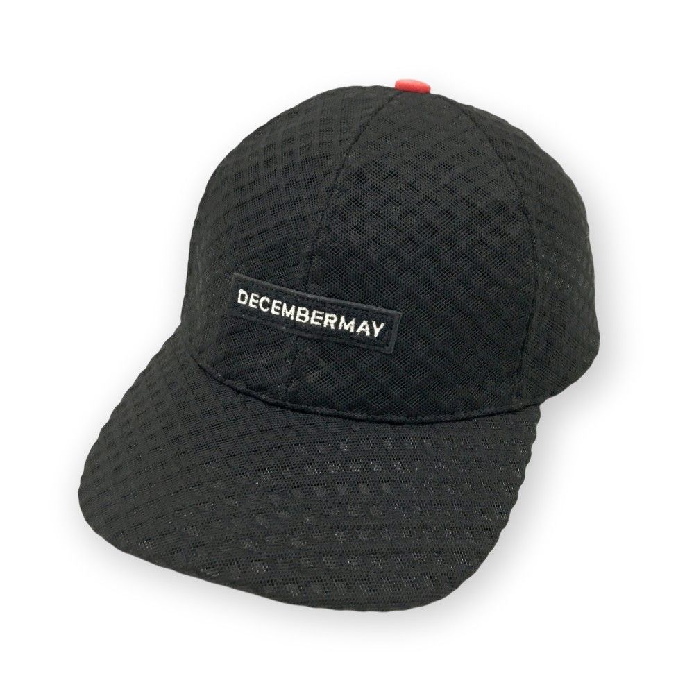 DECEMBERMAY ディセンバーメイ メッシュキャップ ブラック系
