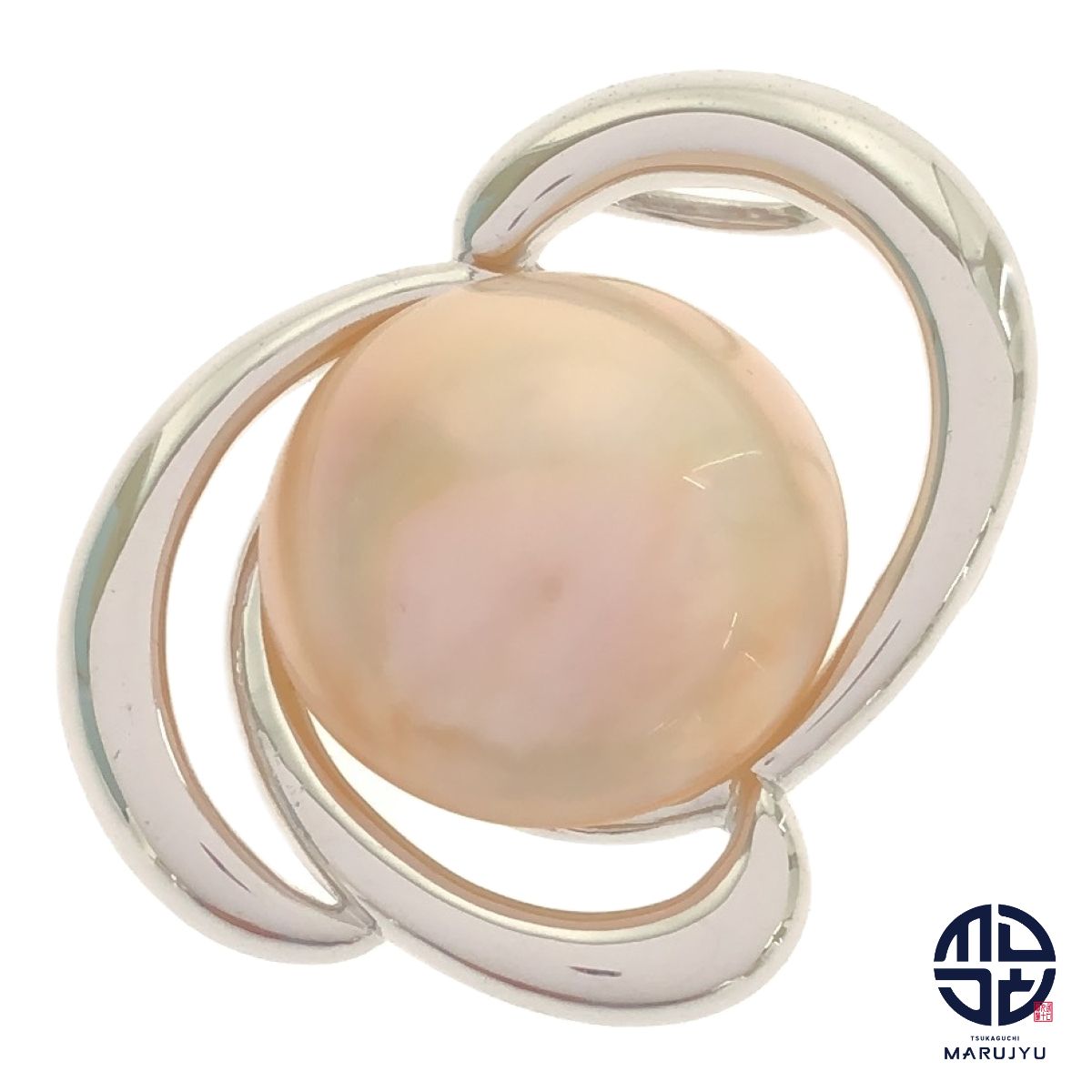 TASAKI タサキ 田崎 SILVER シルバー マベパール14.5mm ペンダント  
