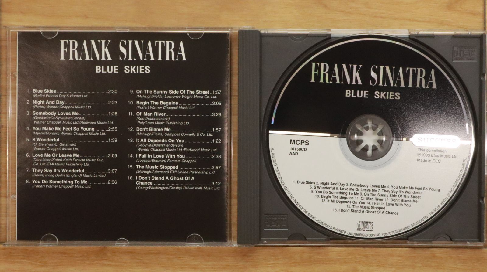中古CD☆フランクシナトラ/FRANK SINATRA□ Blue moon 【16159CD