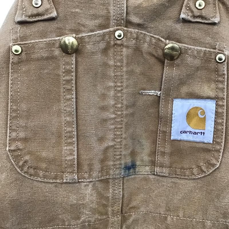 BRN ダックビブオーバーオール