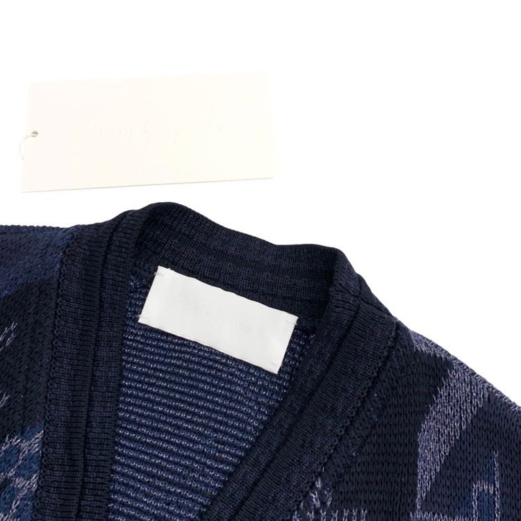 Mame Kurogouchi マメクロゴウチ Houndstooth Knitted Jacket