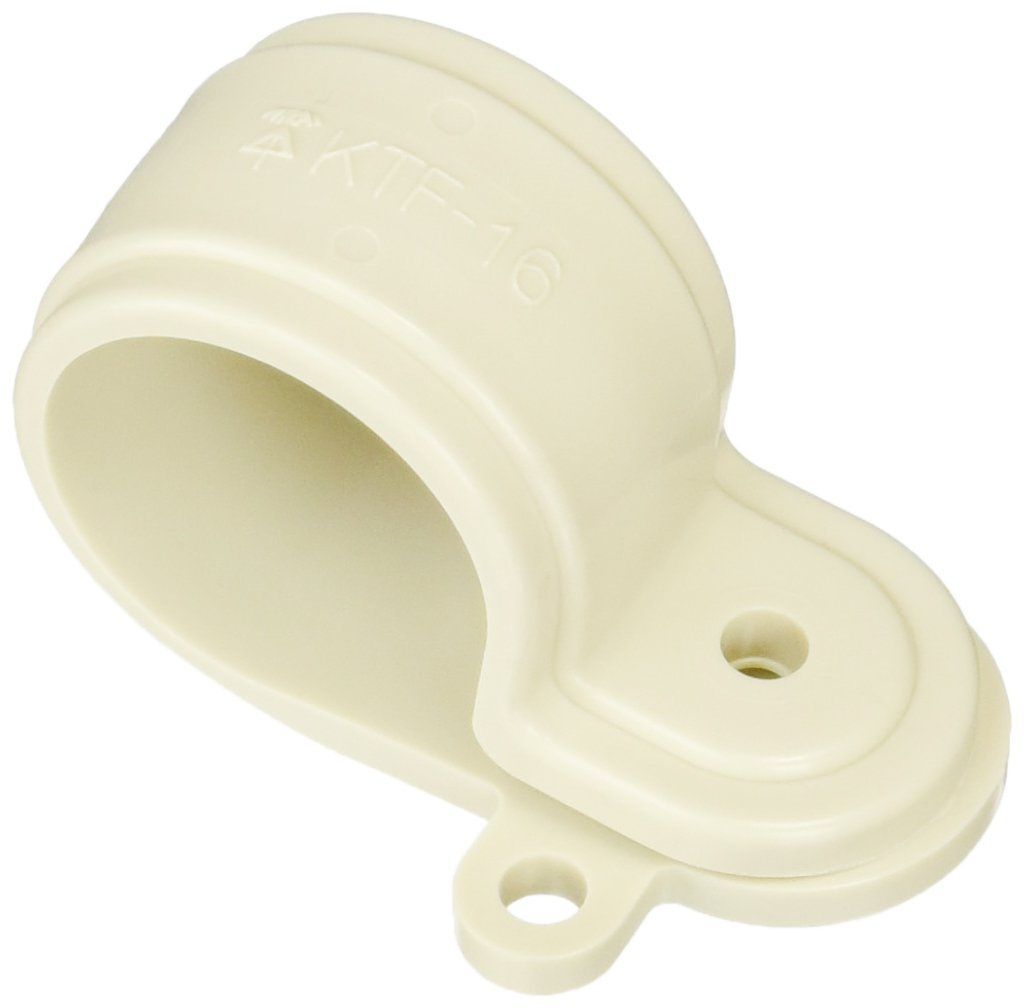 【在庫セール】未来工業 PF管片サドル 適合PF管16 ベージュ 50個 KTF-16J