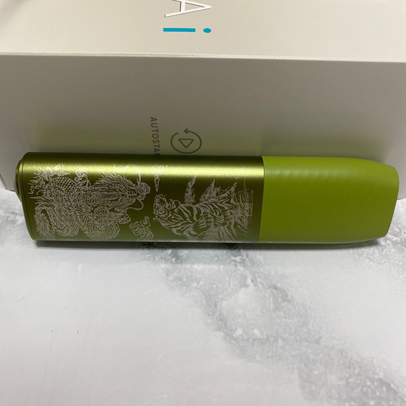 龍 虎 デザイン レーザー加工 iQOS ILUMA i ONE アイコス イルマ i 