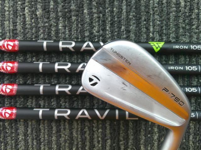 中古 アイアンセット テーラーメイド P790 2023/TRAVIL IRON 105