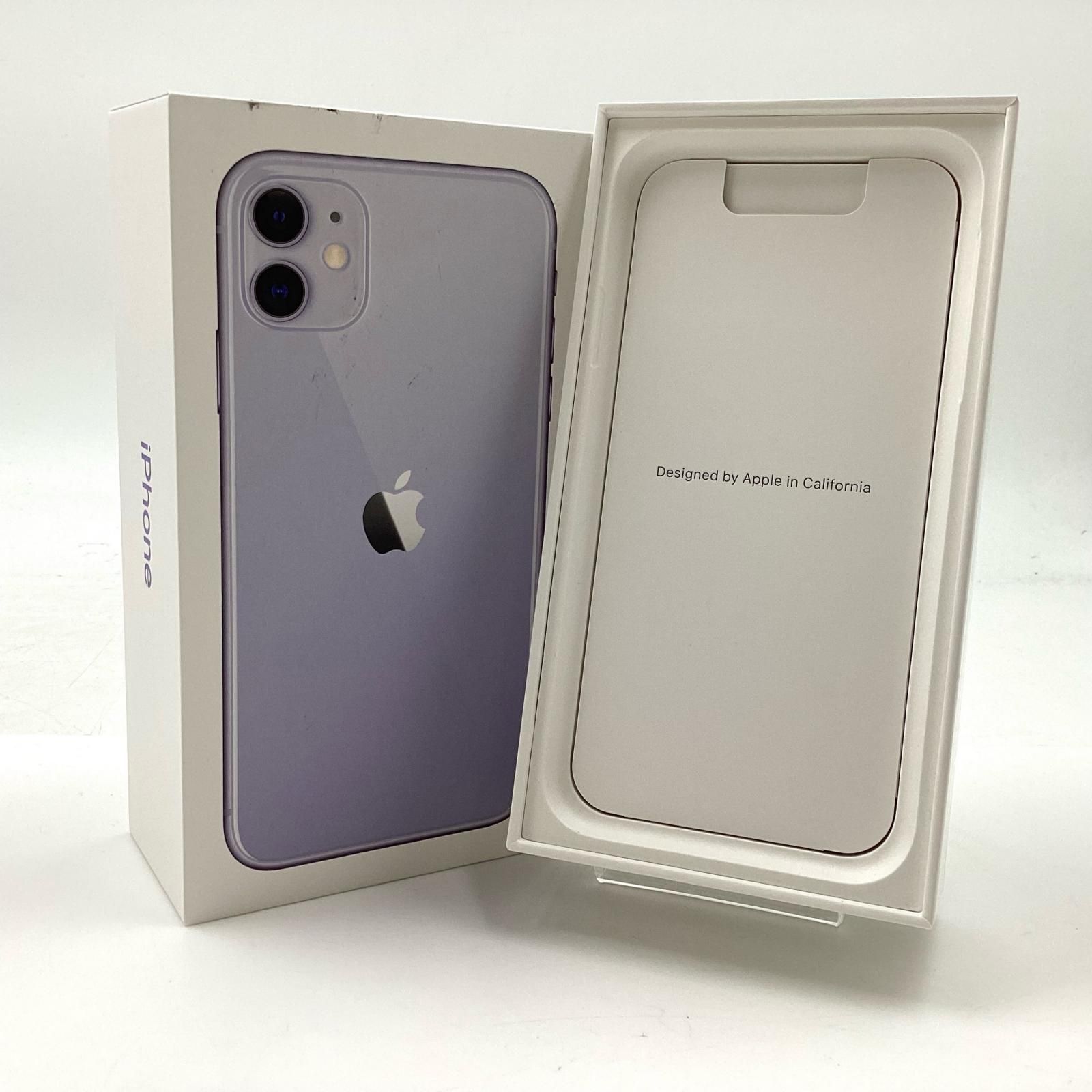 iPhone 11 64GB パープル docomo 白ロム 動作確認済 78%【全額