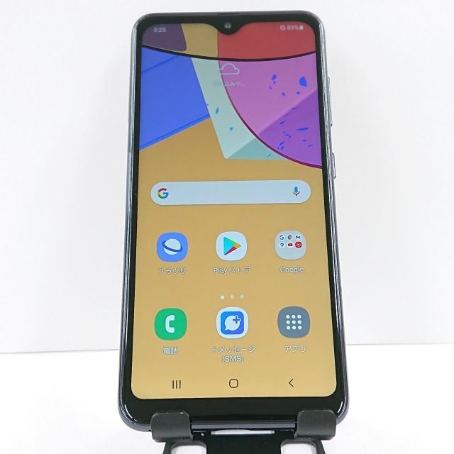 Galaxy A21 シンプル SCV49 au ブラック 送料無料 本体 c05153