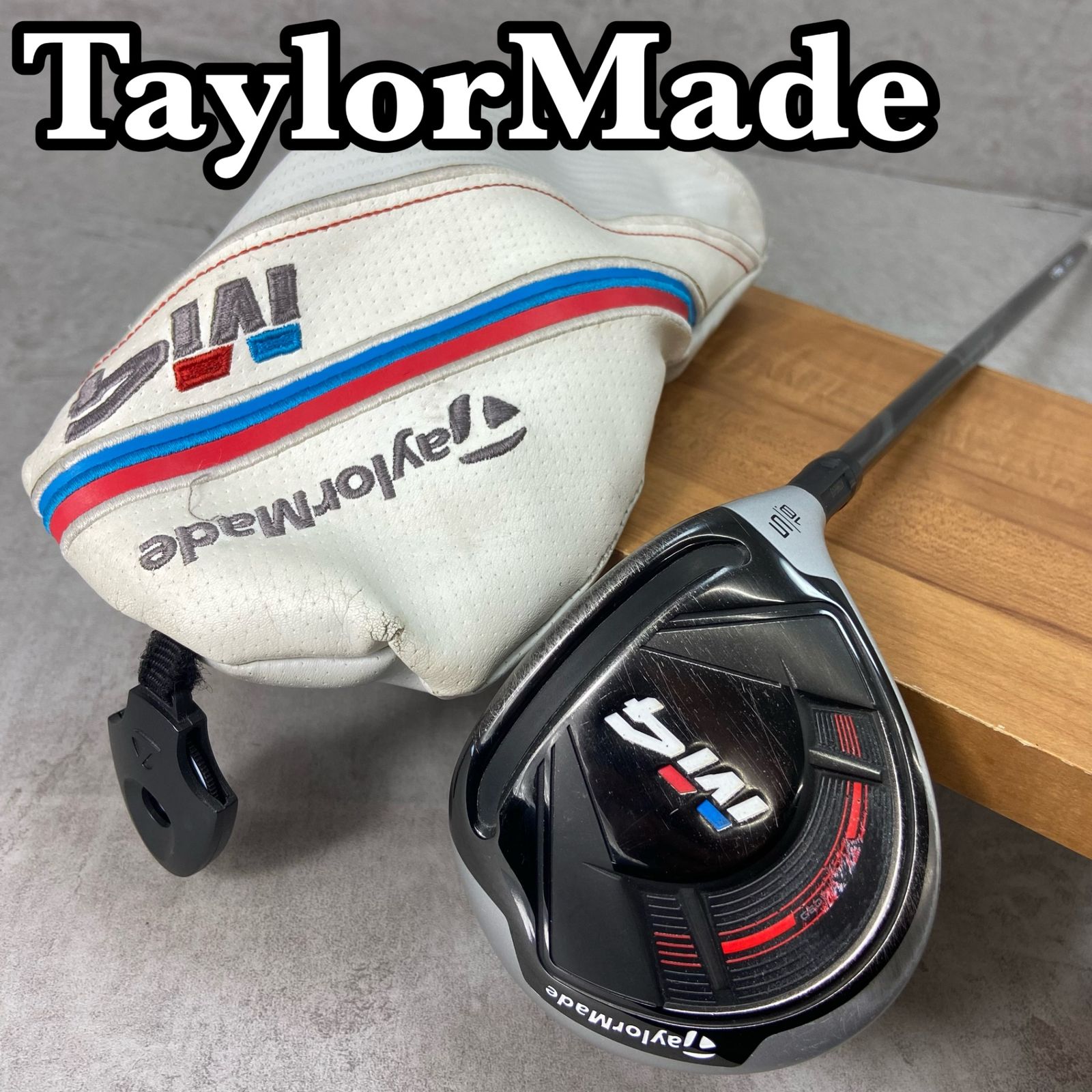 TaylorMade テーラーメイド M4 メンズゴルフ5W カーボン S 18° 右利き用 FW フェアウェイウッド Cleek クリーク ヘッドカバー