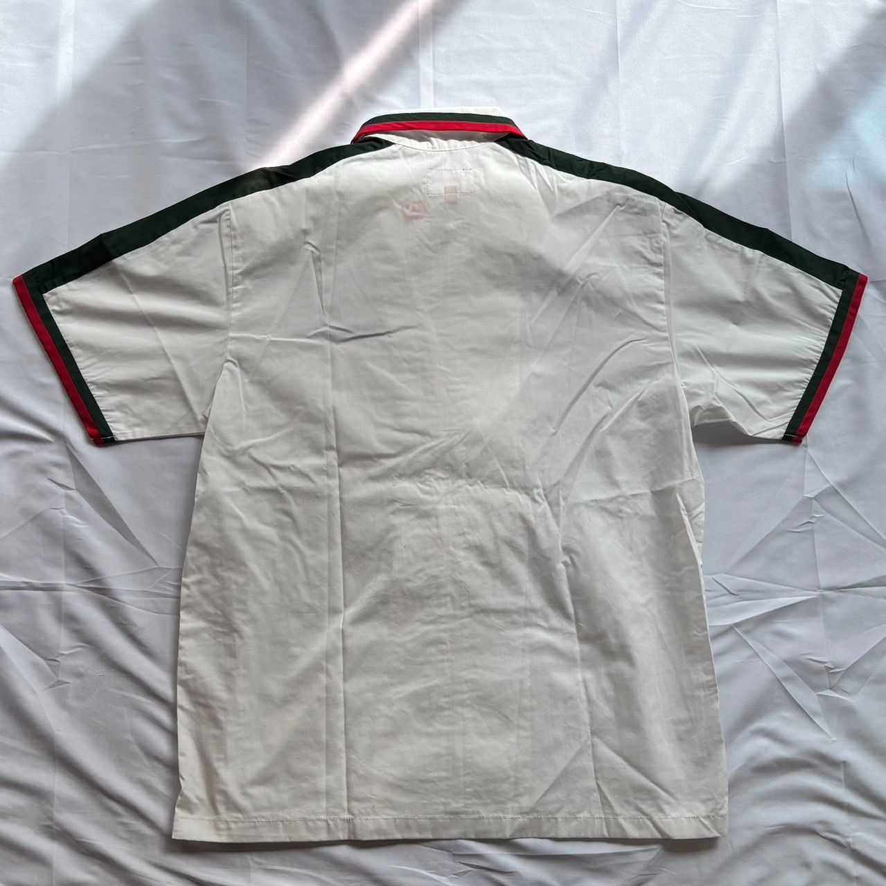 18ss Supreme Zip Up Work Shirt White Sサイズ シュプリーム