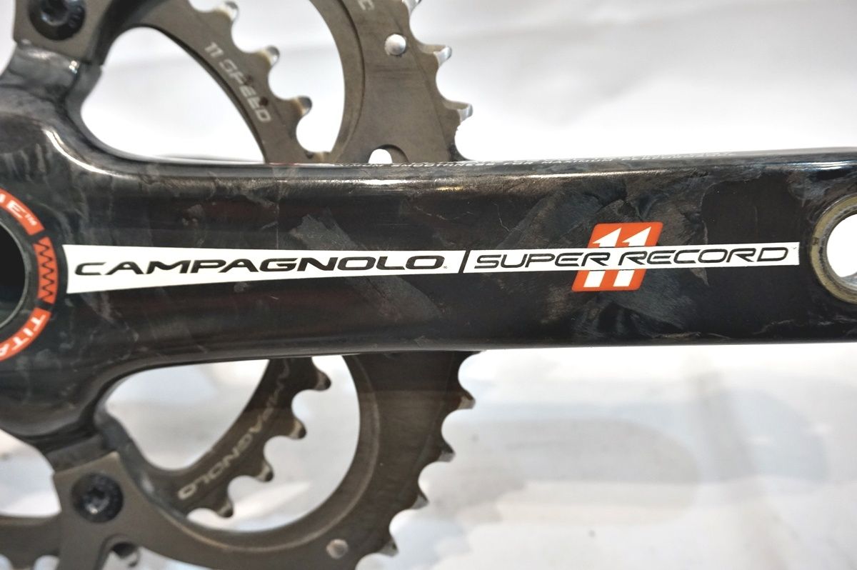 CAMPAGNOLO 「カンパニョーロ」SUPER RECORD 52-36T 172.5mm クランク