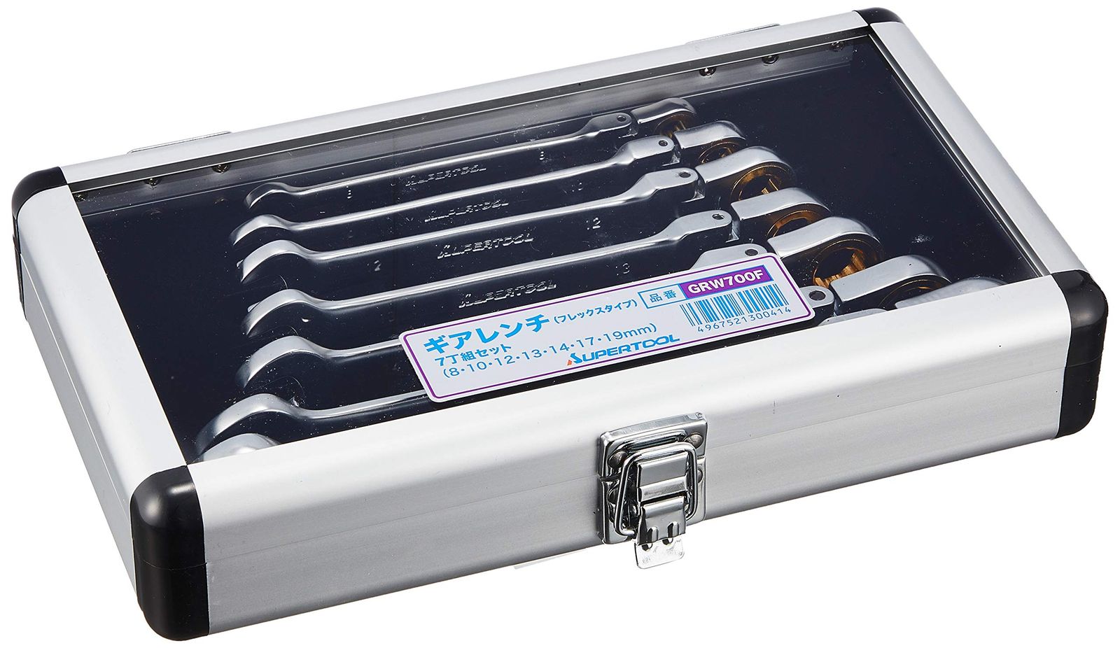  スーパー ギアレンチ フレックス 7丁組セット GRW 700 F その他 文房具 事務用品