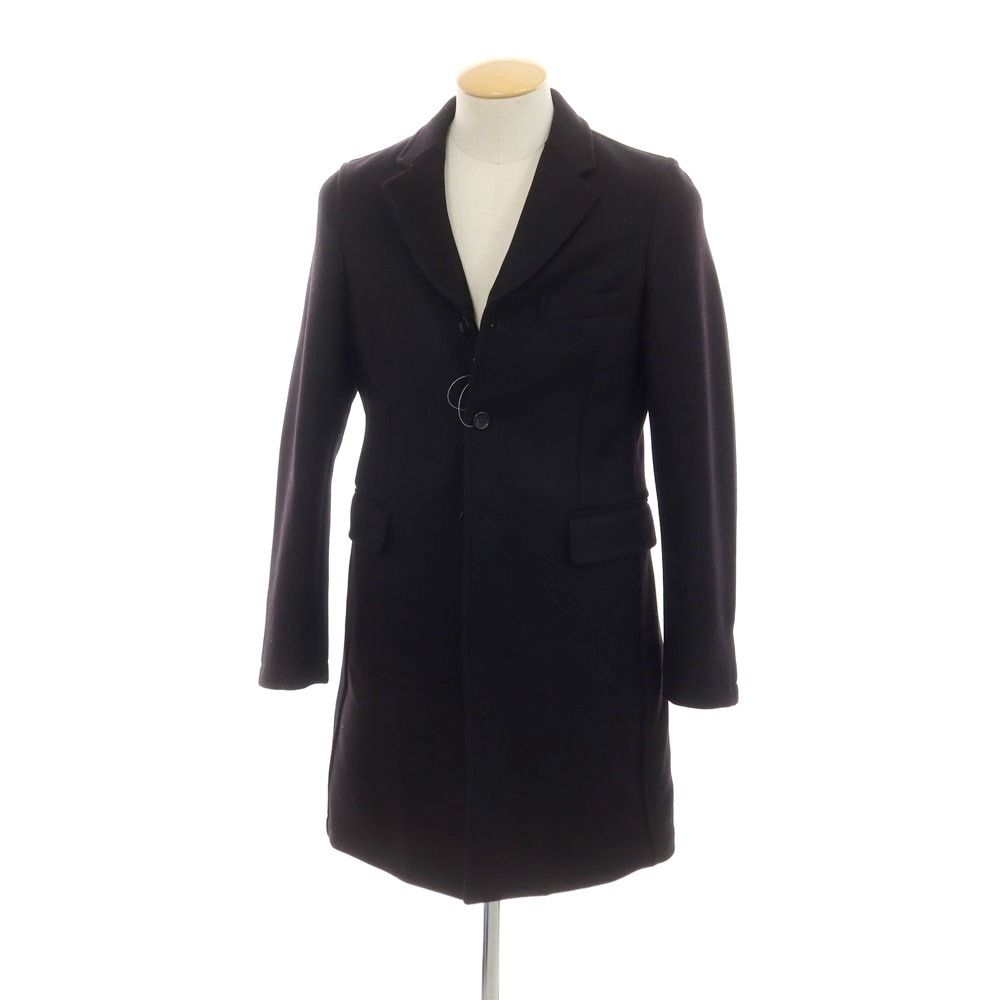 40s Adolphe Lafont 男女タグブラックシャンブレーアトリエコート 2025