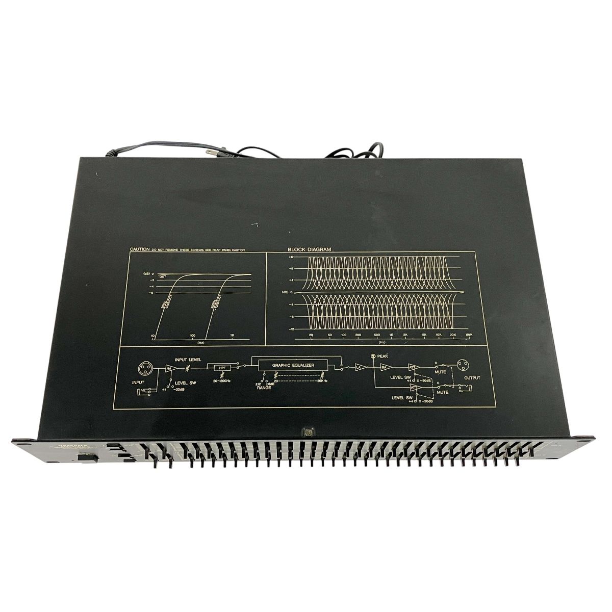 ヤマハ グラフィックイコライザー